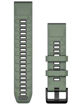 Garmin Quickfit 22 mm silikonarmband grön 010-13392-04