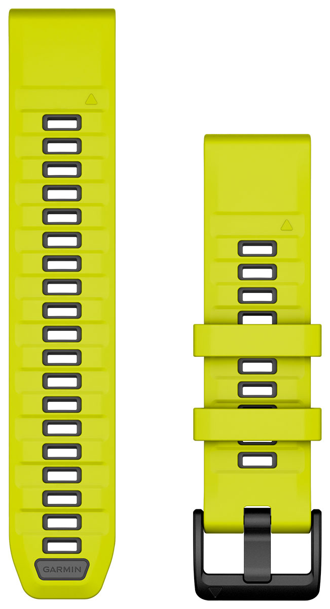 Garmin Quickfit 22 mm silikonarmband ljusgul 010-13392-08
