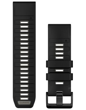 Garmin Quickfit 26 mm silikonarmband mörkgrå 010-13393-00