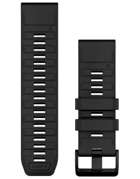 Garmin Quickfit 26 mm silikonarmband svart 010-13393-02
