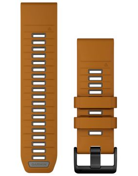 Garmin Quickfit 26 mm silikonarmband brun 010-13393-03