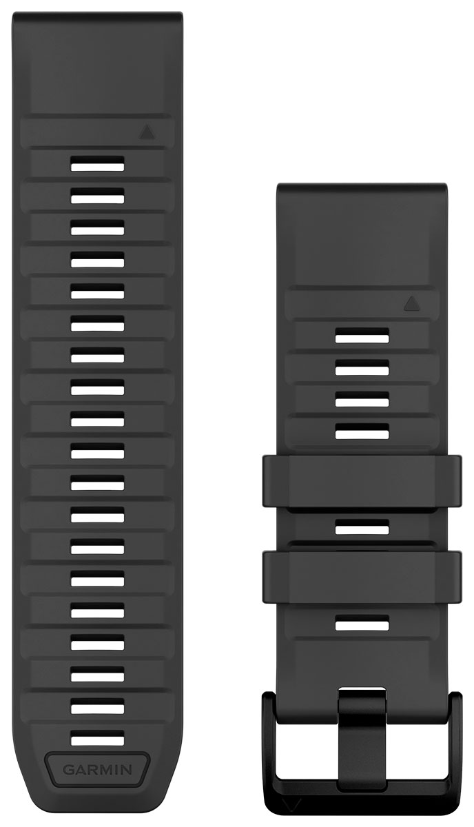 Garmin Quickfit 26 mm silikonarmband grafitgrå 010-13393-07