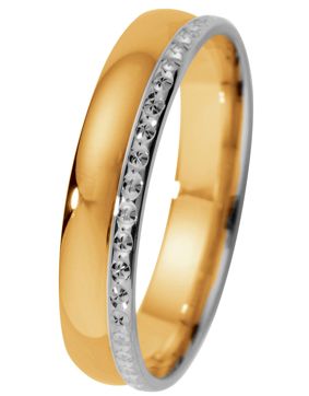 Kohinoor 013-926 Ring guld-vitguld Elise