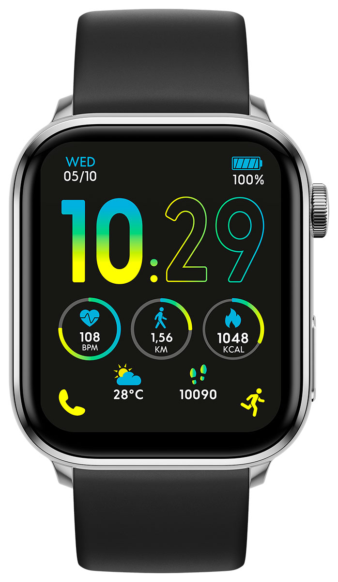 ICE smart 3.0 - Silver - Black - 1.78 AMOLED - GPS