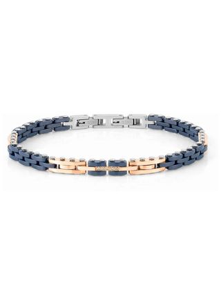 Nomination Strong with Stones Rose Gold and Blue armband 028302 005