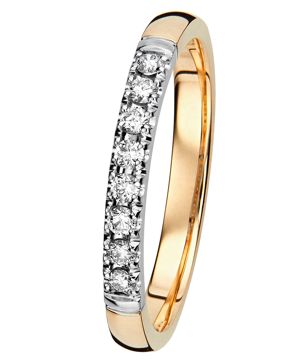 Kohinoor 033-216-16 Diamantring guld-vitguld Estelle