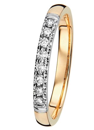 Kohinoor 033-216-16 Diamantring guld-vitguld Estelle