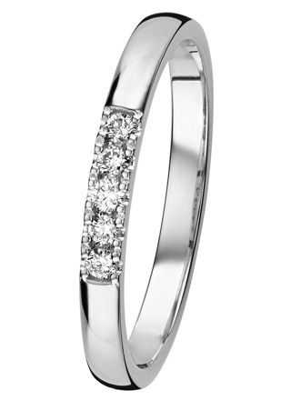 Kohinoor 033-216V-10 Diamantring vitguld Estelle