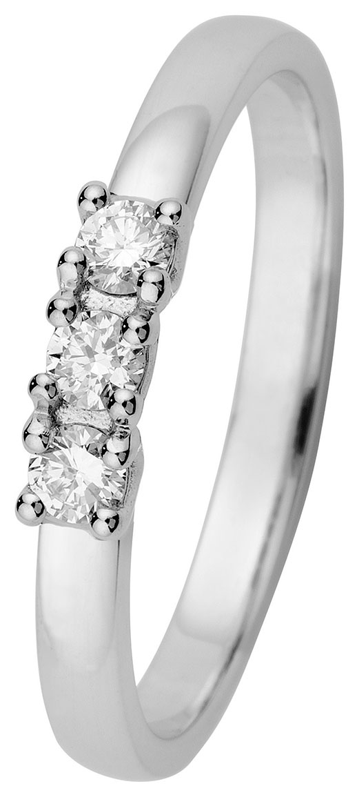 Kohinoor 033-216V-21 Diamantring vitguld Estelle