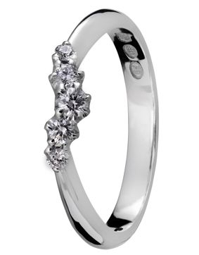 Kohinoor 033-235V-15 diamantring vitguld Helene