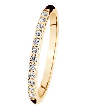 Kohinoor Rosa diamantring guld 033-260-11