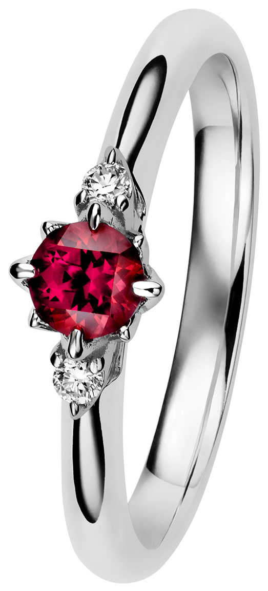 Kohinoor 033-260V-04 Rosa diamantring