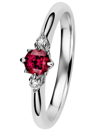 Kohinoor 033-260V-04 Rosa diamantring
