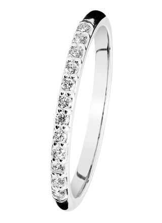 Kohinoor Rosa diamantring vitguld 033-260V-11