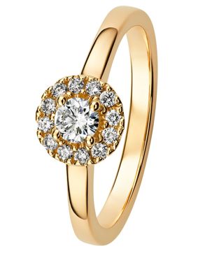 Kohinoor 033-264-30 Diamantring guld Valerie