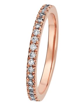 Kohinoor 033-264P-18 Diamantring roséguld Valerie