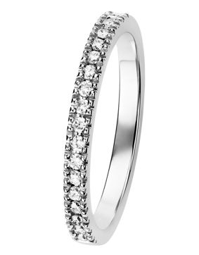 Kohinoor 033-264V-18 Diamantring vitguld Valerie