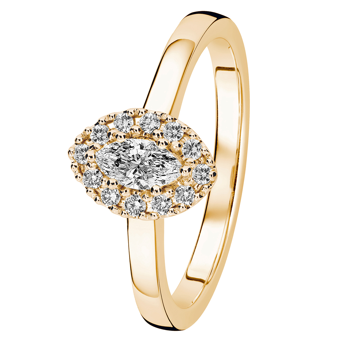 Kohinoor Valerie diamantring i guld 0.31 ct 033-266K-32