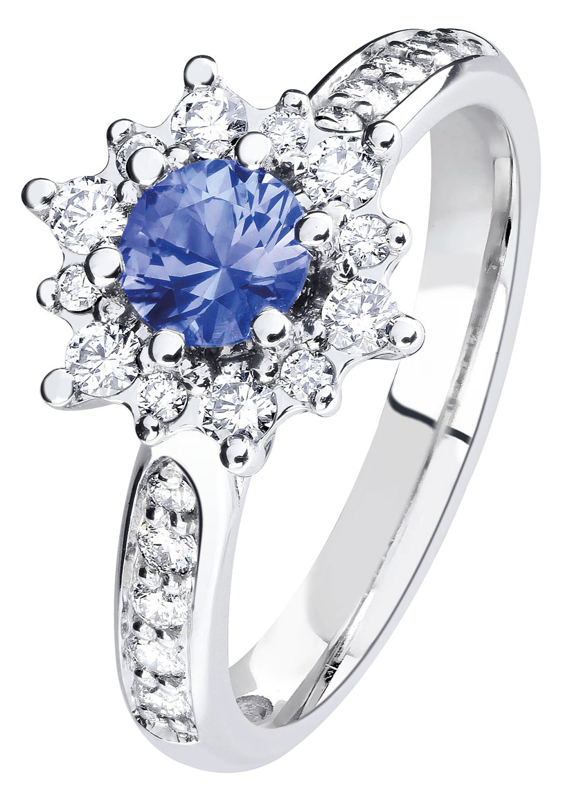 Kohinoor 033-268VS-38 Carmoséring vitguld Kuura