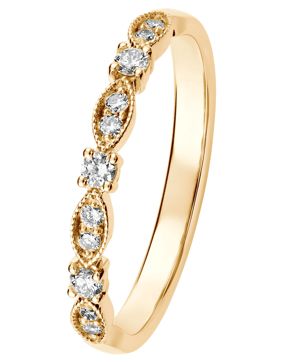 Kohinoor 033-269-17 diamantring guld Clara