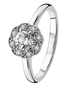Kohinoor Clara 033-269V-08 diamantring