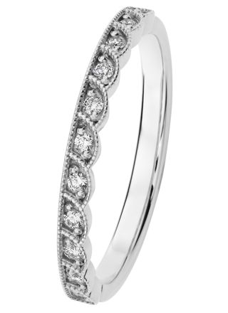 Kohinoor Clara diamantring vitguld 033-269V-11 