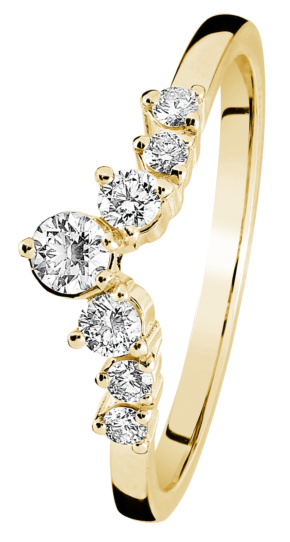 Kohinoor Tia diamantring guld 033-405-27