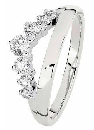 Kohinoor 033-405V-37 diamantring vitguld Tia