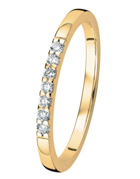 Kohinoor Linnea diamantring guld 033-406-10