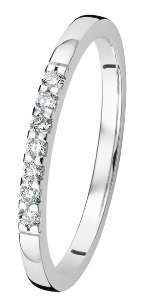 Kohinoor Linnea diamantring vitguld 033-406V-10