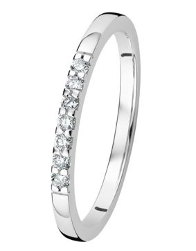 Kohinoor Linnea diamantring vitguld 033-406V-10