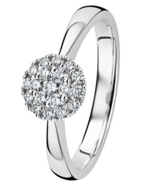 Kohinoor Dharma diamantring vitguld 033-412V-28