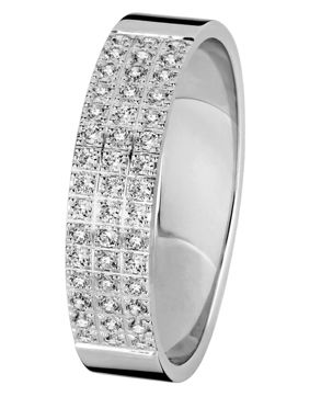 Kohinoor vitguld Nova 4.5 mm diamantring 033-614V-22