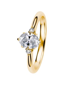 Kohinoor diamantring Rosa 033L-260K-54