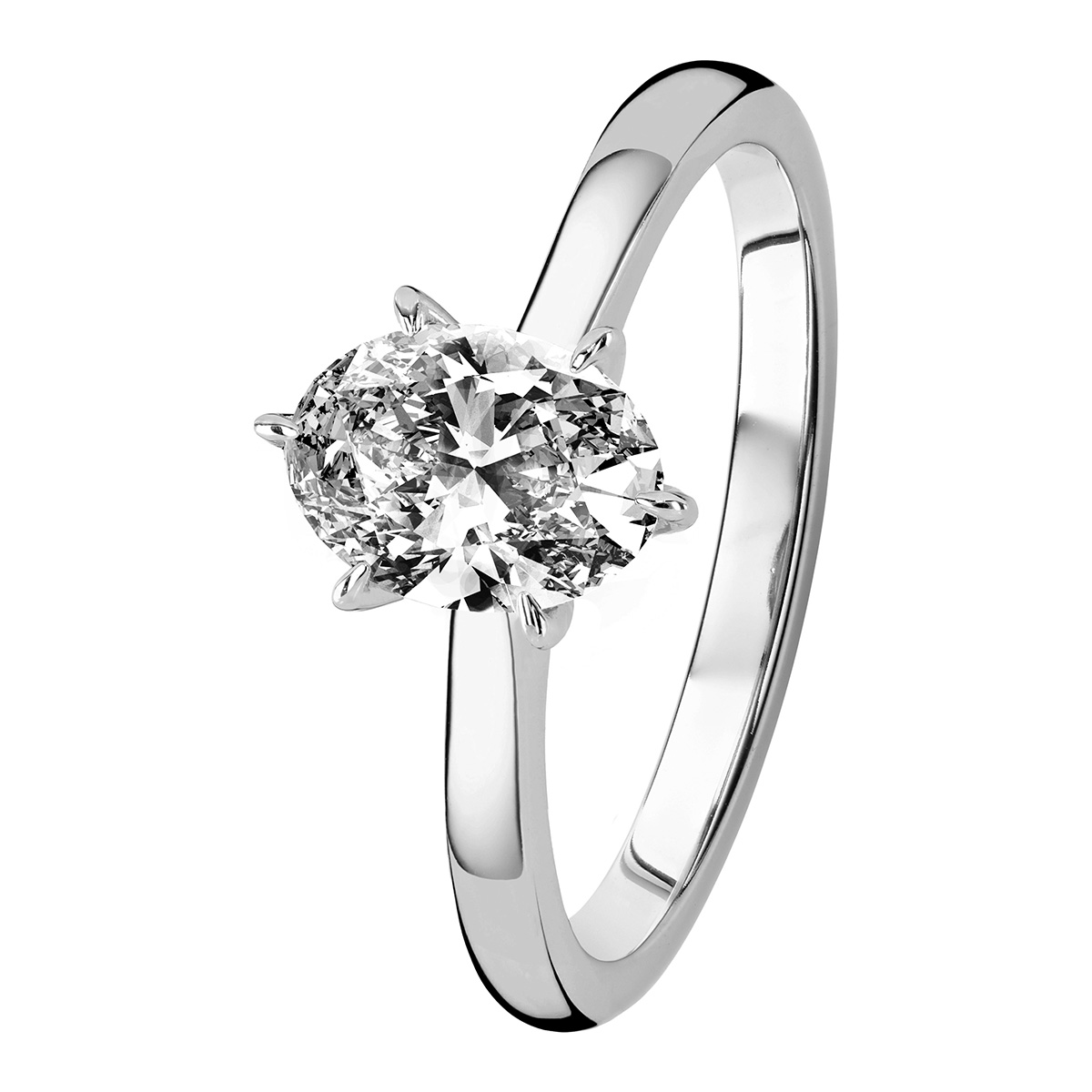 Kohinoor Gloria diamantring vitt guld 1ct 033L-338V-100