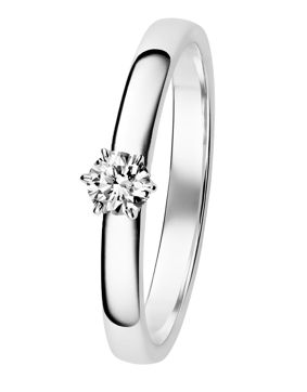 Kohinoor 034-248V-20 Diamantring vitguld Leonora
