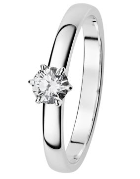Kohinoor 034-248V-30 Diamantring vitguld Leonora