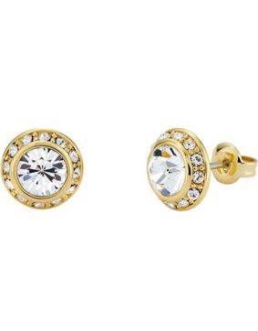 Ted Baker Soletia guldfärgade halo örhängen 06-TBJ3698-02-02