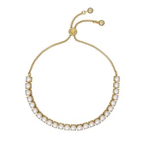 Ted Baker Perrmel guldfärgat pärl tennisarmband 06-TBJ3828-02-28 main product photo