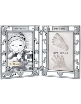 Gipsram med kanin och nalle 078563