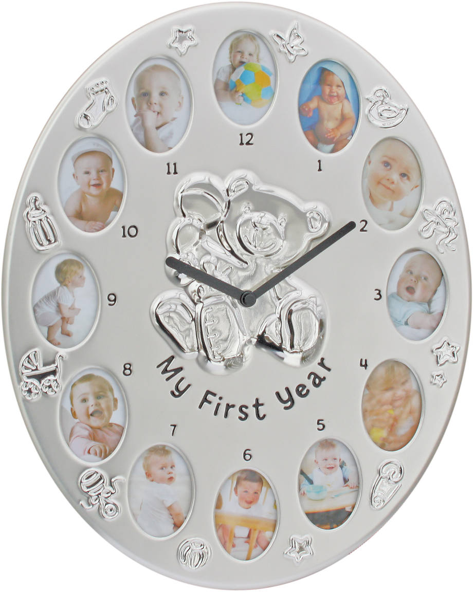 Väggklocka mitt första år 078837