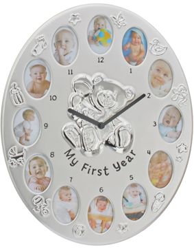 Väggklocka mitt första år 078837
