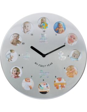 Väggklocka mitt första år 078838