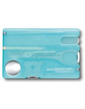 Victorinox Swisscard Nailcare Ice Blue Multiverktyg 0.7240.T21