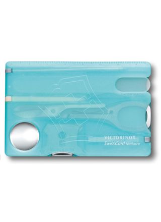 Victorinox Swisscard Nailcare Ice Blue Multiverktyg 0.7240.T21
