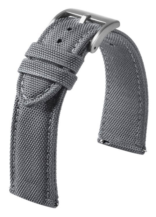 Tiera nylonarmband med sömmar grå