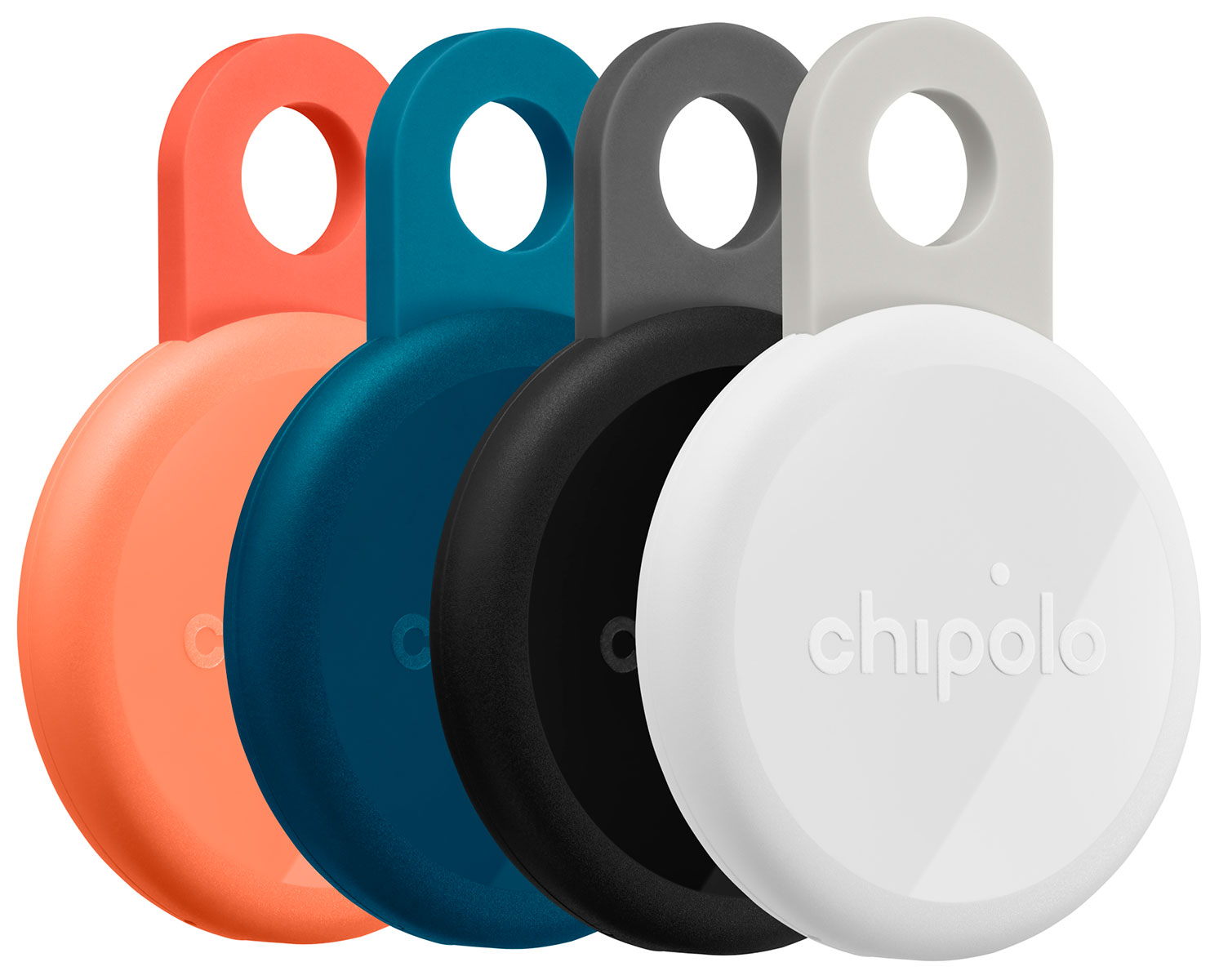 Chipolo LOOP Bluetooth spårare 4kpl set flerfärgad
