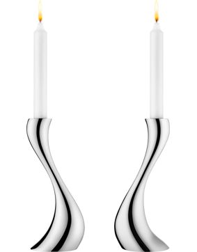 Georg Jensen Cobra Medium ljusstakar 2-pack 10009507