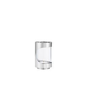 Georg Jensen Chrome Contours värmeljuslykta 12cm 10020460