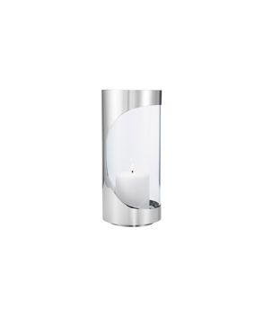 Georg Jensen Chrome Contours ljuslykta 28cm 10020462